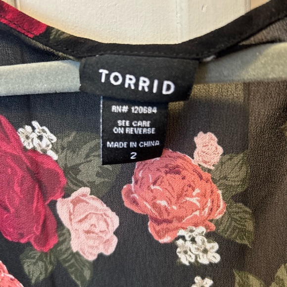 Torrid Sheer size 2 top - Picture 4 of 4